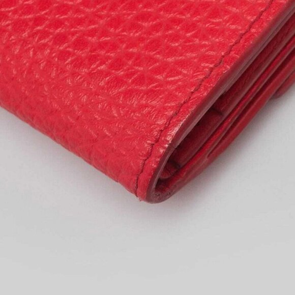 Louis Vuitton Coral Tahiti Taurillon Leather Capucines XS Wallet - Picture 3 of 9